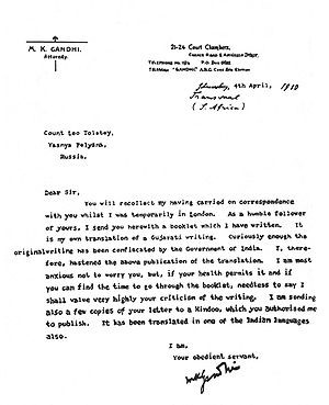 Gandhi to Tolstoy.jpg